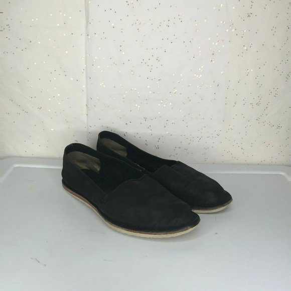 Frye | Shoes | Frye Kyle Black Leather Slip On Flats Size 75  display picture 2